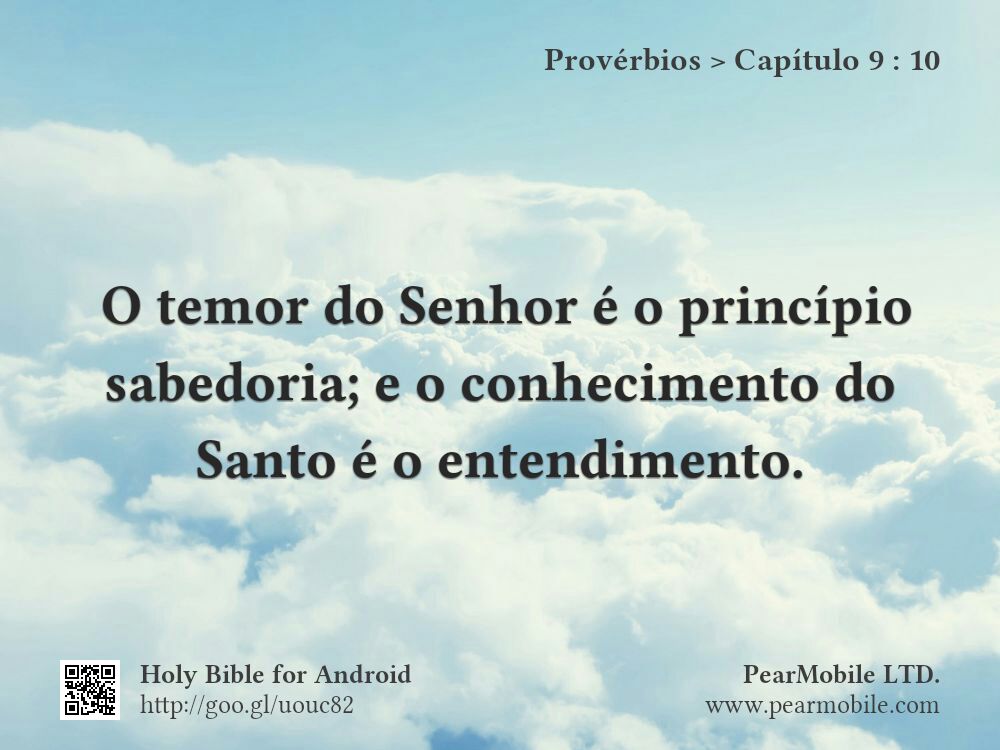 Provérbios, Capítulo 9:10